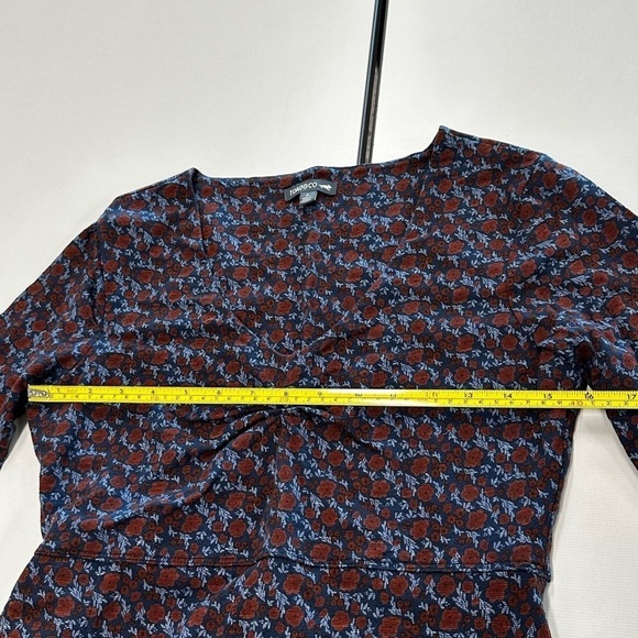 Toad and Co Women’s Navy Floral Rosalinda V-Neck Dress size Small EUC - Picture 10 of 12